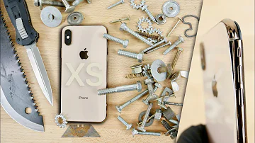 iPhone XS BEND & Scratch Test! Should You Be Worried?