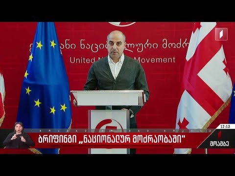 ბრიფინგი „ნაციონალურ მოძრაობაში“