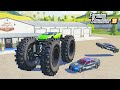 BUILDING AN OFFROAD LAMBORGHINI AND GETTING ARRESTED! ($200,000 BUILD) | FARMING SIMULATOR 2019