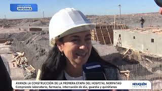 La mega obra hospitalaria de Neuquén avanza más rápido de lo esperado