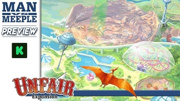 Unfair Expansion Preview by Man Vs Meeple (Good Games Publishing)