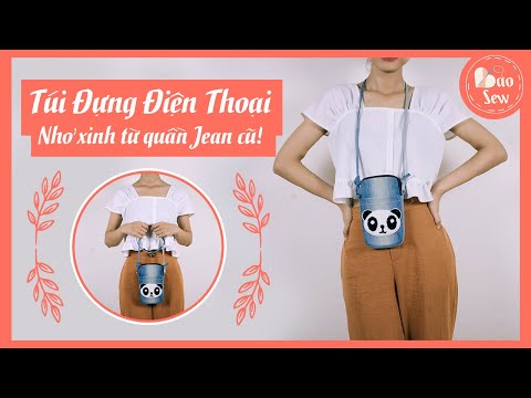 Video: Cách Làm Vỏ điện Thoại Từ Quần Jean