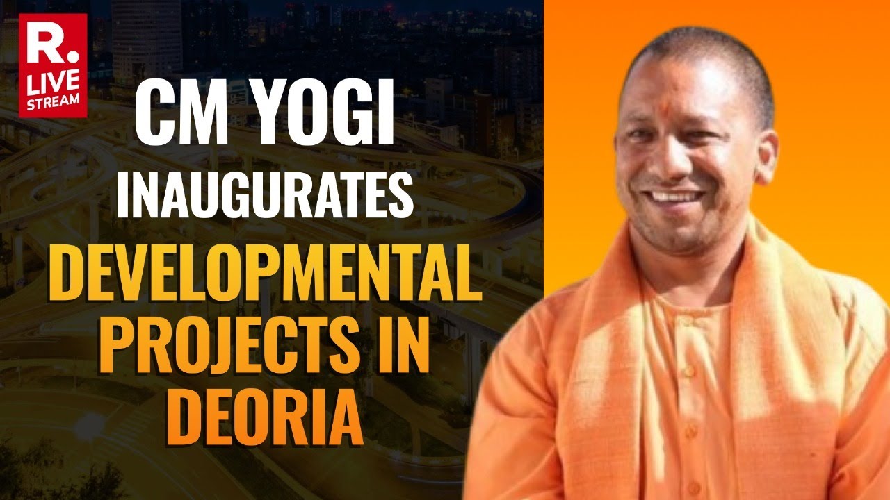 Yogi Adityanath LIVE: Uttar Pradesh CM Inaugurates & Lays Foundation Of ...