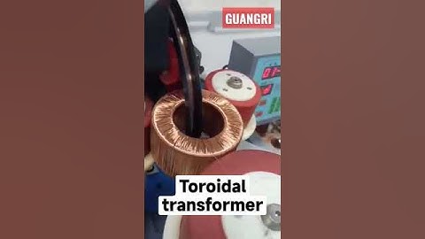 Making the toroidal transformer #toroidalcoilwindingmachine #windingmachine #transformer