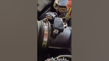 HONDA ACCORD THROTTLE BODY POSITION AND MAF SENSOR POSITION 👨‍🔧 #youtube #youtubeshorts #mechanic