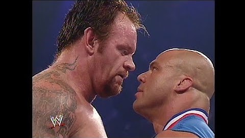 The Undertaker Vs Brock Lesnar Vs Big Show 08/28/2003 (2/2)