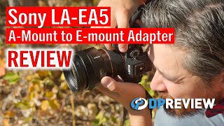 Обзор адаптера Sony LA-EA 5: отслеживание в реальном времени с помощью старинных объективов!