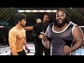 UFC 4 | Bruce Lee vs. Mark Henry (WWE) (EA Sports UFC 4)