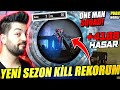 YENİ SEZON KİLL REKORUM + 4188 HASAR - ONE MAN SQUAD PUBG Mobile