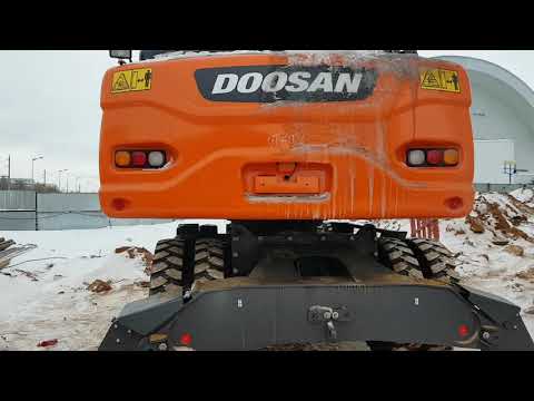 Лайтовый обзор экскаватора Doosan DX190WA