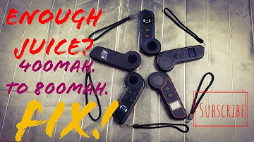 How to Upgrade Hobbywing Remote Battery.