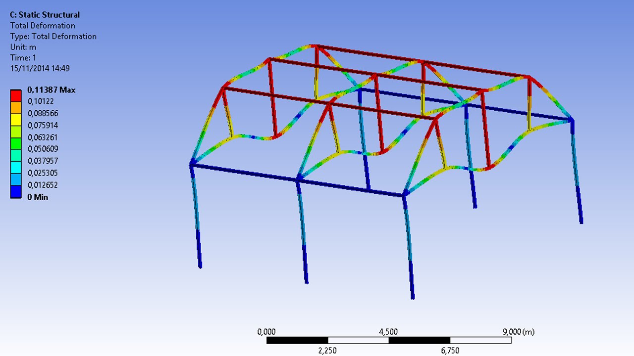 Ansys - 047 - Flambagem linear "Linear Buckling" Pt. 2 - YouTube