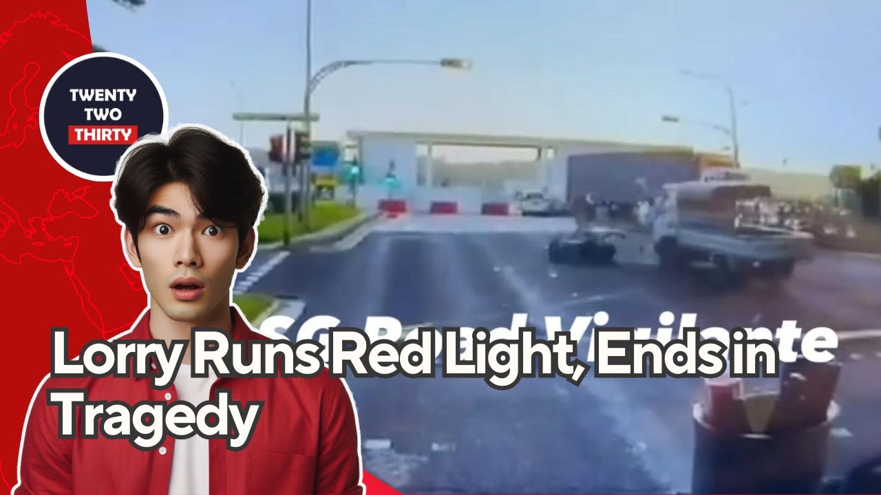 Tragic Motorcycle Collision in Tuas: Lorry Runs Red Light, Claiming a ...