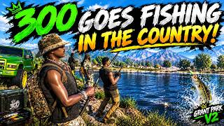 300 Goes Fishing  In The Country🎣 | GTA RP | GPV2 RECAP
