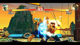 Super Street Fighter IV SAGAT VS YANG GAMEPLAY (HARDEST AI ) PC/XBOX1/PS4 |1080P 60FPS |