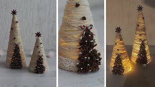 Елка в эко стиле . Новогодняя елочка своими руками / DIY Christmas tree / Творческое место