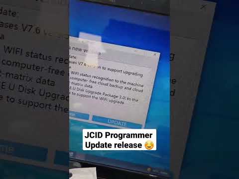 Jcid programmer V1SE Update released bug fix