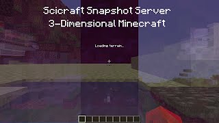 3-Dimensional Minecraft | Scicraft Snapshot Server