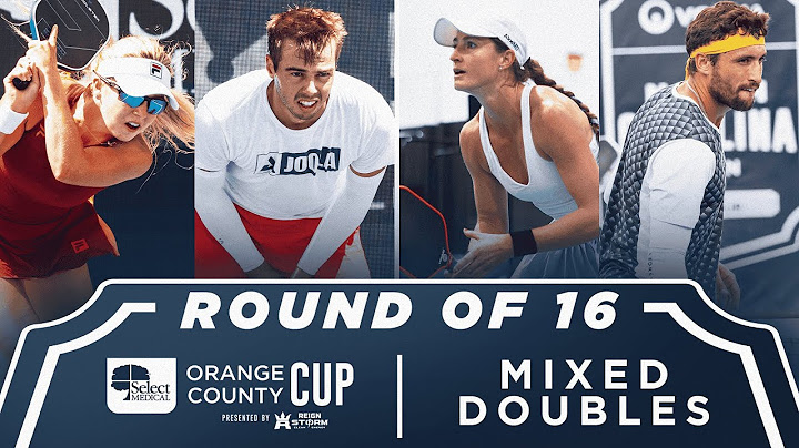 Waters/Johns v C.Smith/Devilliers at the Select Medical Orange County Cup