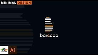 How to design simple and easy professional minimal alphabet logo screenshot 1