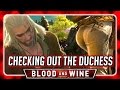 Witcher 3 🌟 Geralt Gawks at the Duchess' Assets 🌟 BLOOD AND WINE