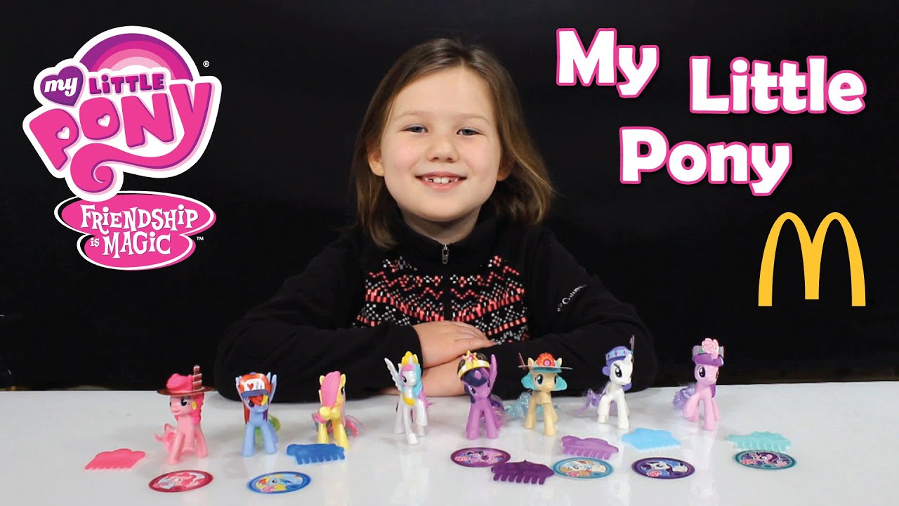 My Little Pony McDonald's Happy Meal Toys - YouTube