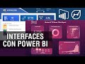 Aprender cómo hacer interfaces en Power BI - (Descarga las plantillas)