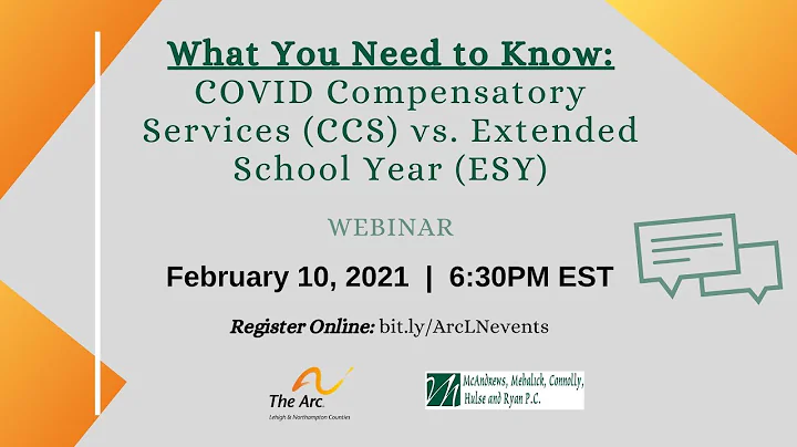 What You Need to Know COVID Compensatory Services CCS vs Extended School Year ESY