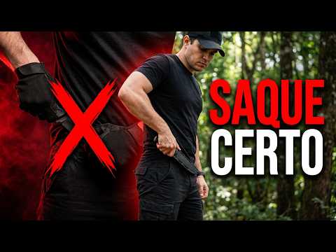 Como sacar sua faca em qualquer situação (MESMO!) | Combate Com Facas