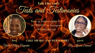 Tests and Testimonies w/host Shanta Mays-Carpenter and guest Dr. Ifeoma Samuel   #healing #testimony