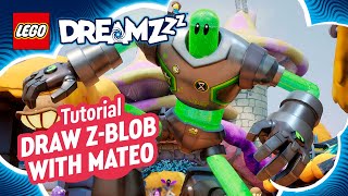 LEGO® DREAMZzz™ Tutorial | Draw ZBlob with Mateo