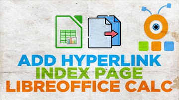 How to Add Hyperlink Index Page in Libre Office Calc