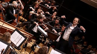 Kyiv Symphony Orchestra performs for NATO leaders Kyiv Symphony Orchestra performs for NATO leaders