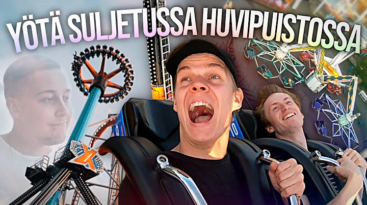 Yötä Huvipuistossa!