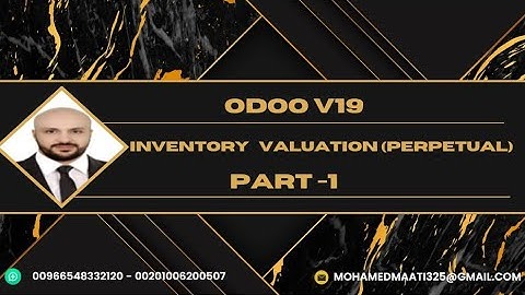 تحديثات تقييم المخزون والمحاسبة في Odoo 19 | Odoo 19 Inventory valuation & Accounting 🔥