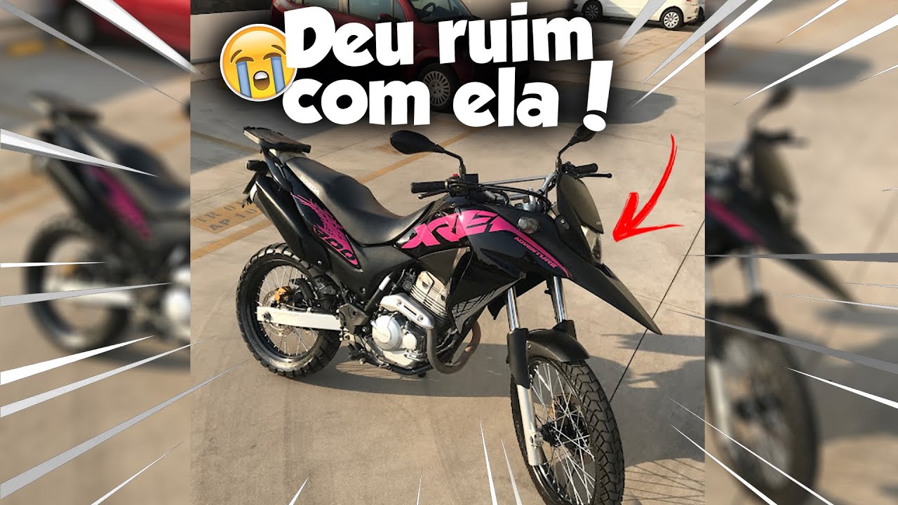 DEU RUIM COM A XRE ROSA NO PRIMEIRO DIA QUE MONTEI ! - YouTube