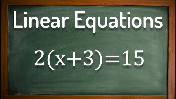solving linear equation brackets - GCSE Maths
