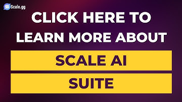 Scale AI Suite: Your AI Marketing Team