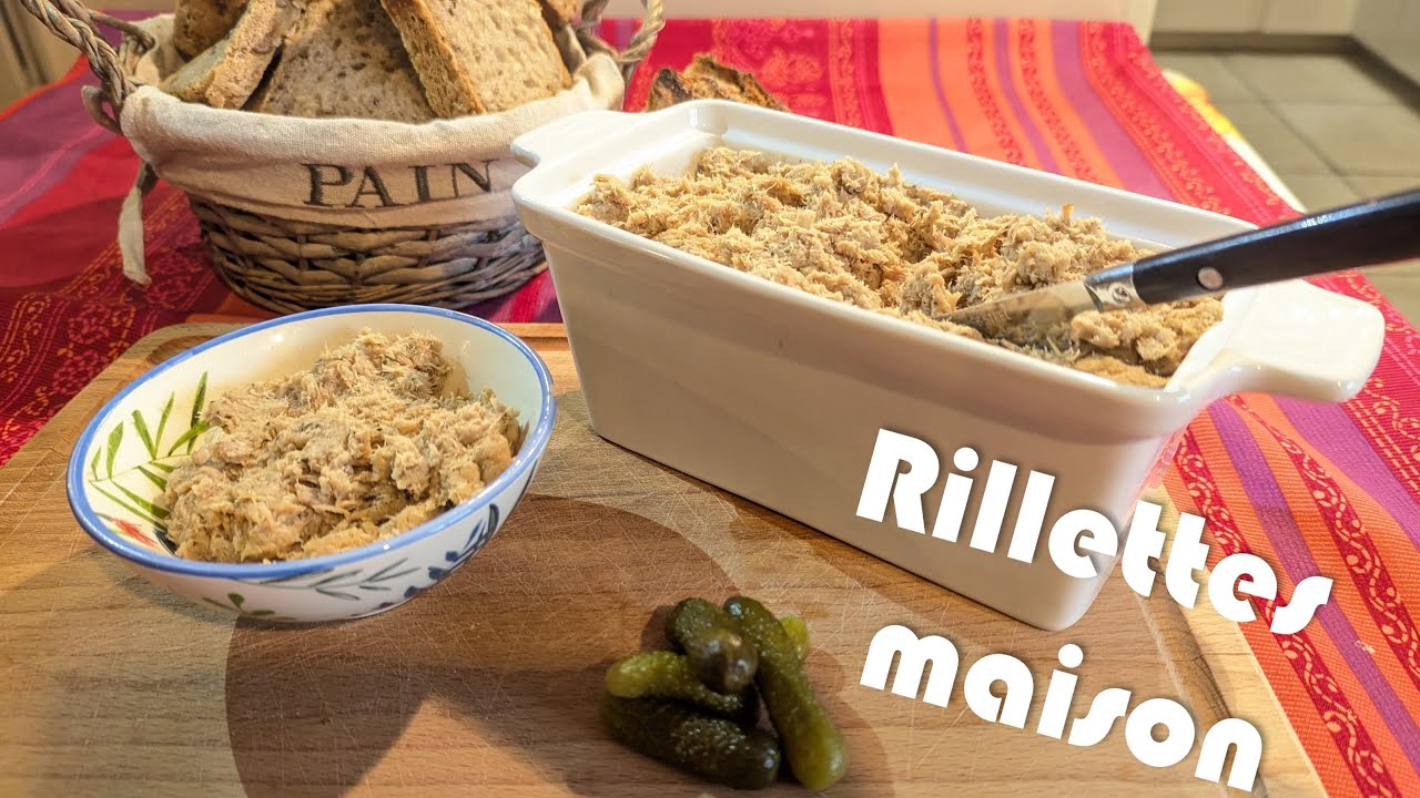 Comment réaliser des rillettes maison faciles et saines - YouTube