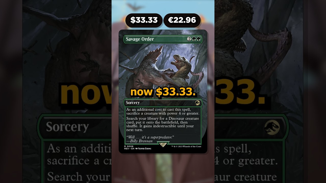 When Did These Jurassic World Cards Get So Expensive? - YouTube