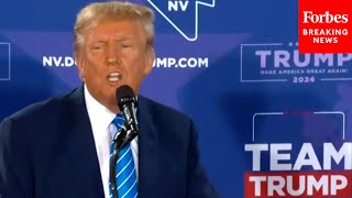 DRAMATIC MOMENT: Trump Stops Rally And Calls For Doctor When Rally-Goer Suffers Medical Emergency