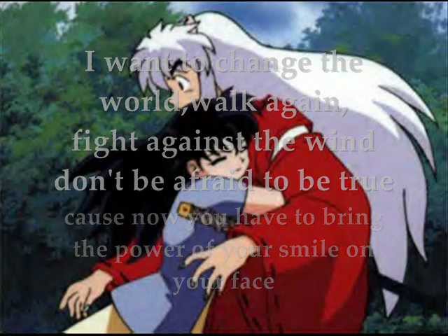 Inuyasha Change The World English Version Full Song With Lyrics Youtube