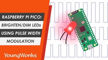 Raspberry Pi Pico: Brighten or Dim LEDs using Pulse Width Modulation