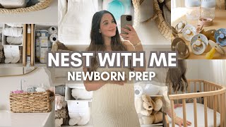 NESTING FOR BABY IN 48 HOURS | Newborn Prep at 37 Weeks Pregnant!