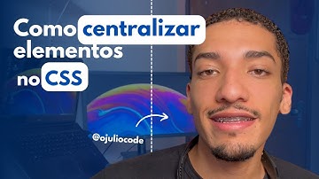 Como centralizar DIV! Centralizar QUALQUER elemento no CSS
