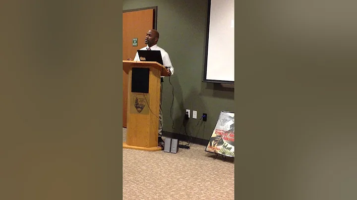 Speaker and author Edmond Davis at 55th Anniversar...