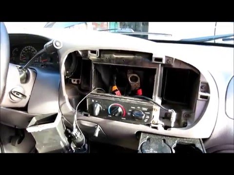 HOW TO INSTALL A STEREO FORD F150 2002