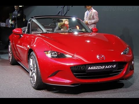 Nuova Mazda MX-5 2015 - Salone di Parigi 2014