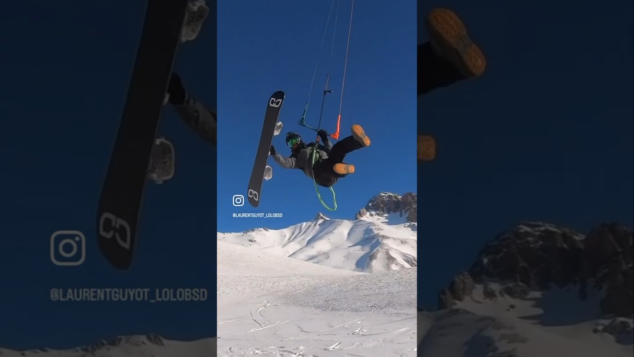 Worlds first snowboard off #snowboarding #snowboard #snowboardtricks #snowboardingtime