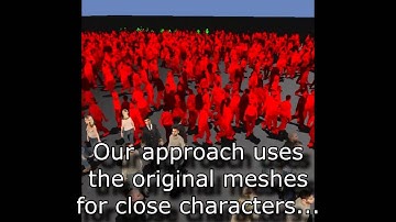 Crowd Rendering with per-joint Impostors (Fastforward video)